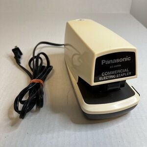 Panasonic AS 300NN Commercial Electric Stapler adjustable TESTED AND WORKS!